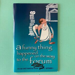 Peter Scolari Signed Playbill A Funny Thing Happened on the Way to the Forum